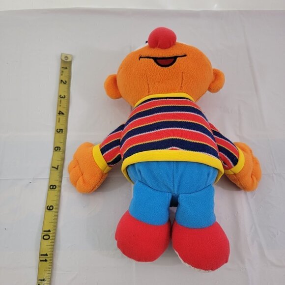 Sesame Street ERNIE Character Stuff Plush Toy 11” Tall Doll - Picture 7 of 7